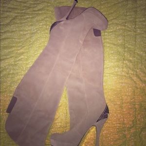 H by Halston over-the-knee boots, size 10