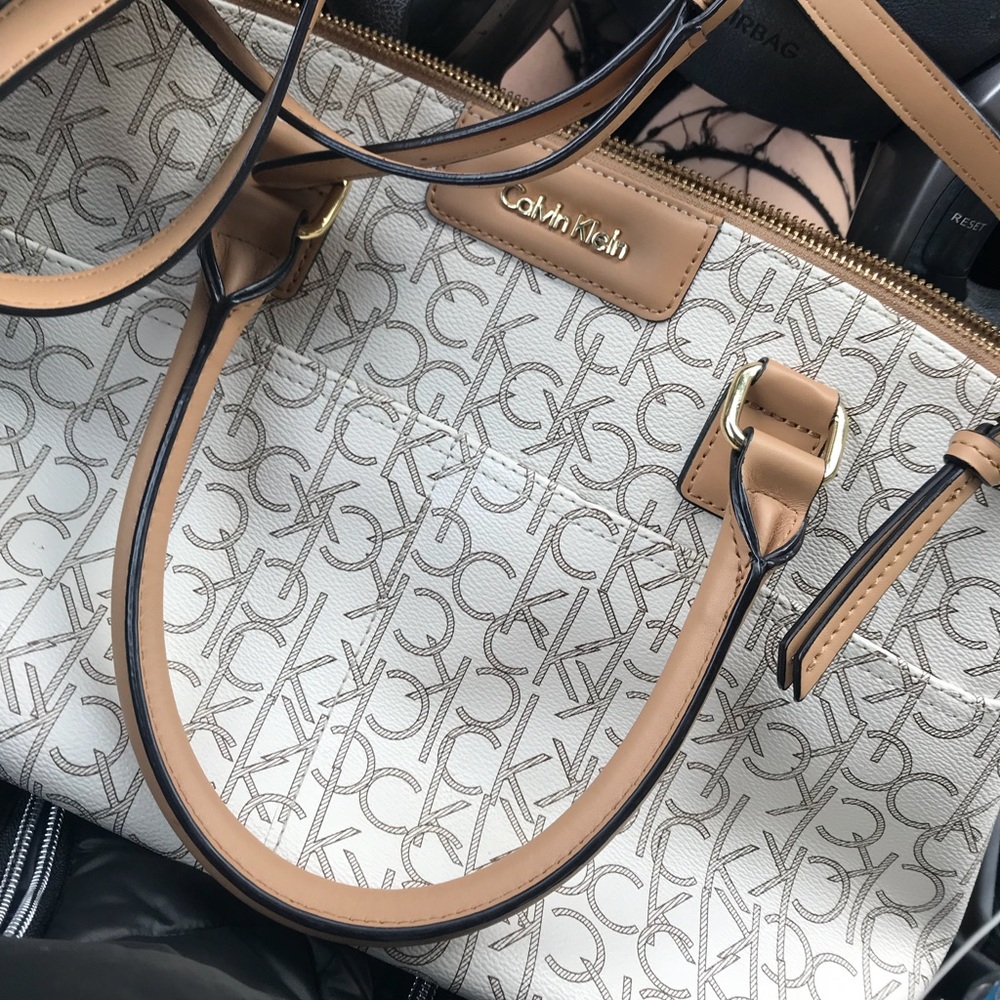 Calvin Klein Monogram Satchel