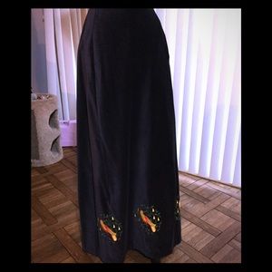 Velvet Christmas Skirt