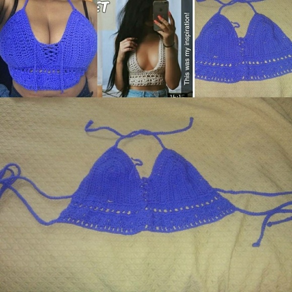 Crocheted halter - Picture 1 of 1