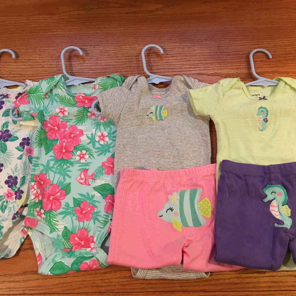 Carters tropical themed set