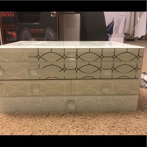 Mint Pattern jewelry box