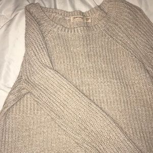 Cute Neutral Plus Size Sweater