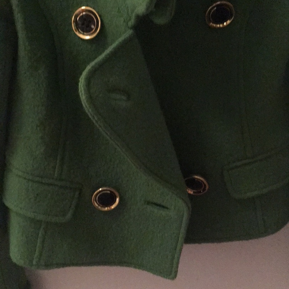 Green Wool Jacket - image 2
