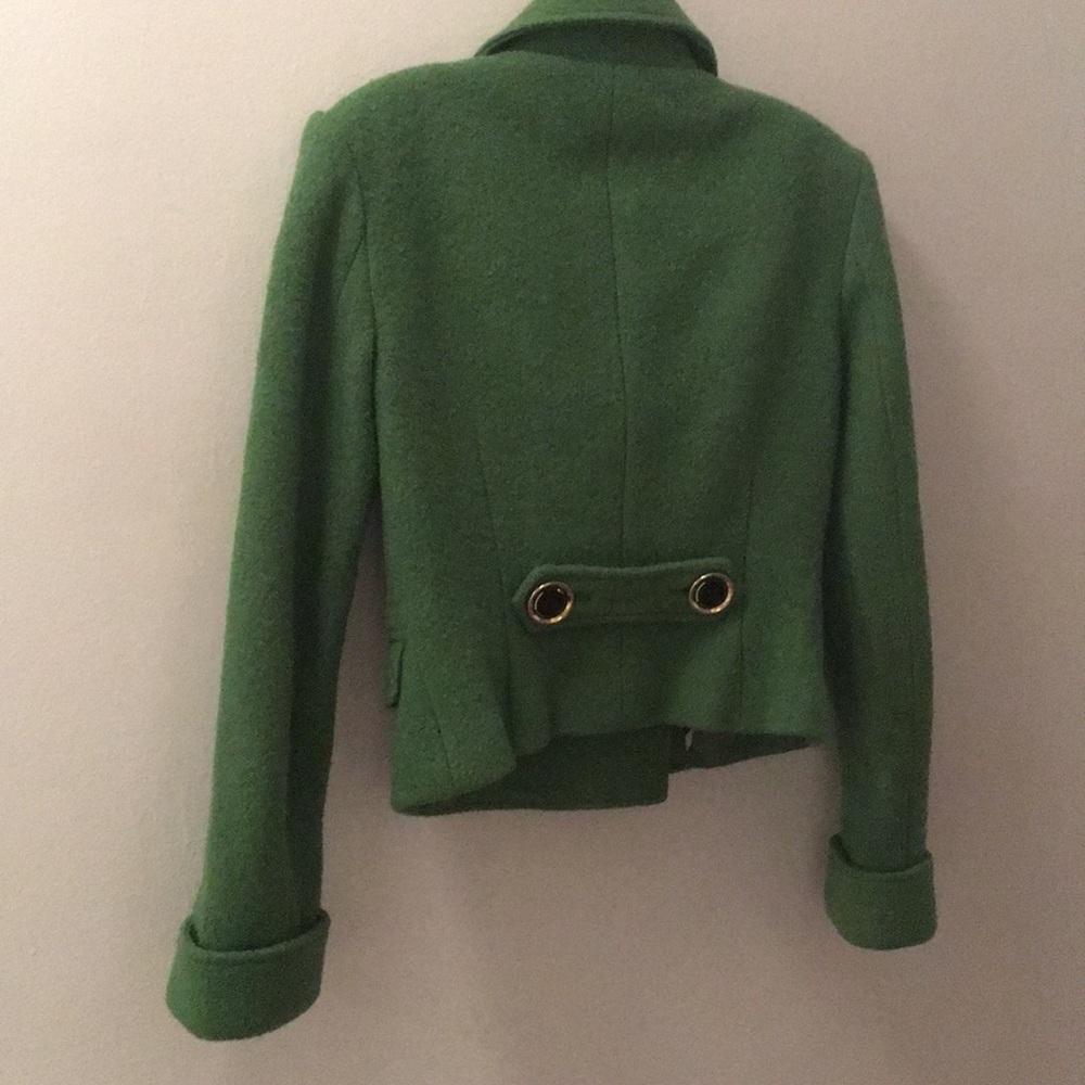 Green Wool Jacket - image 4