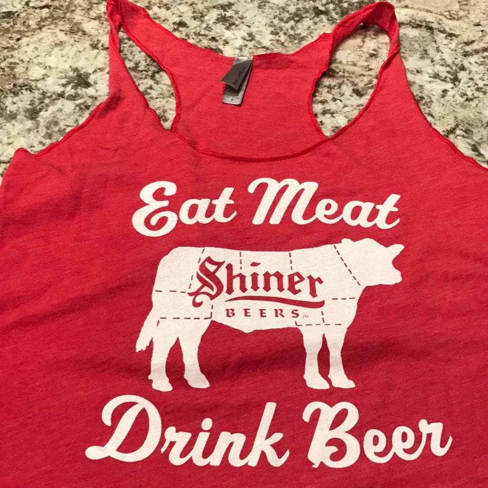 Brand new racer back tee.