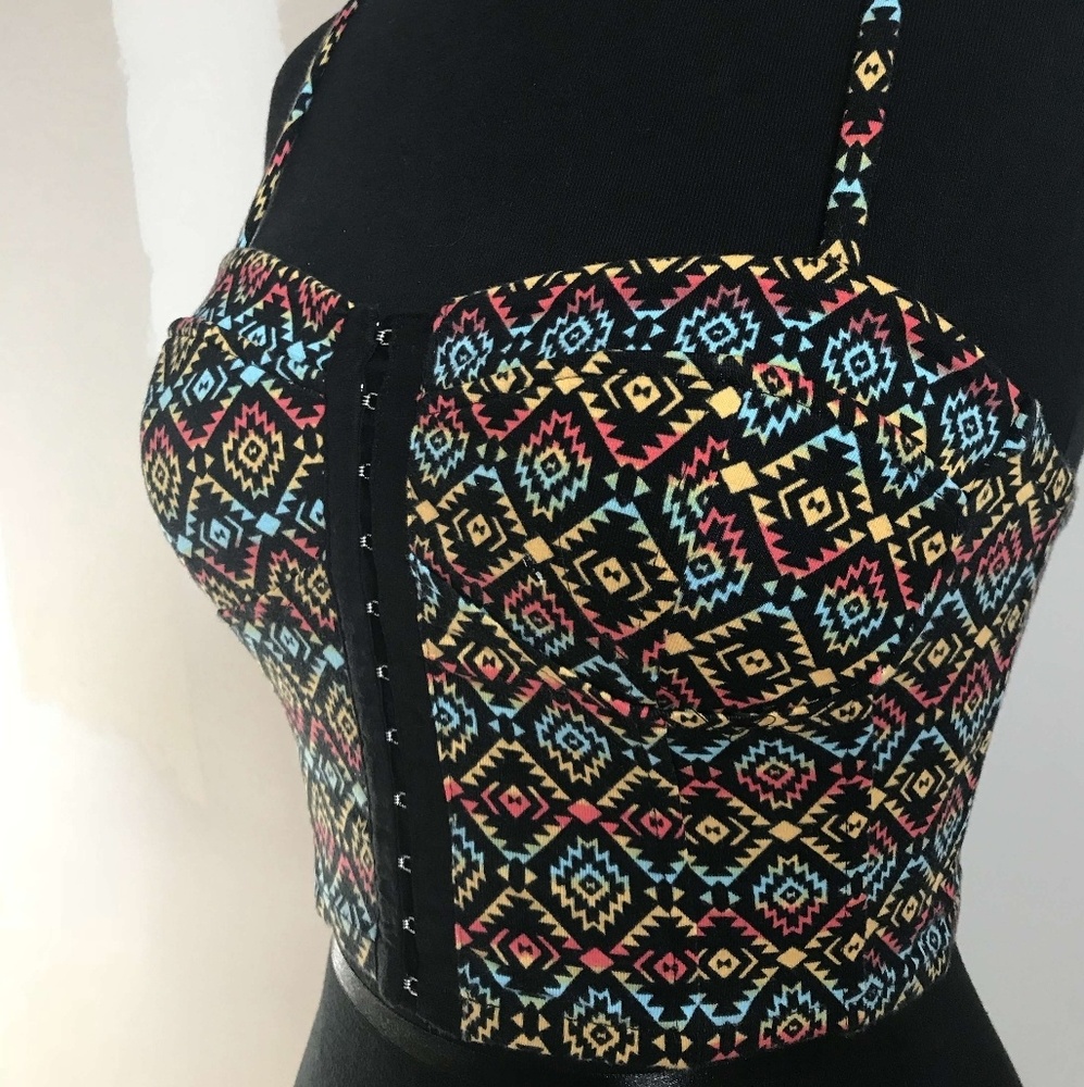 Aztec Crop Top