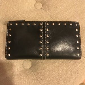 Michael Kors Black Studded Wallet
