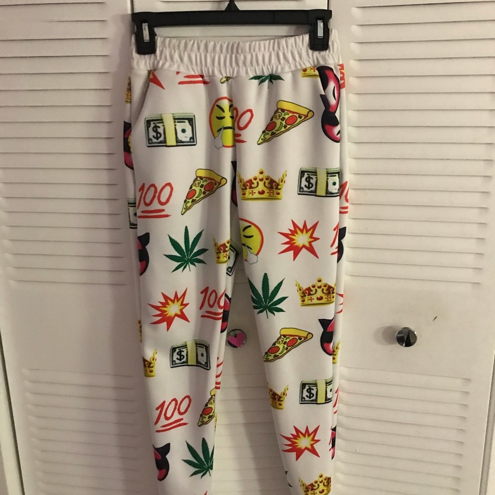 Emoji women sweat pants