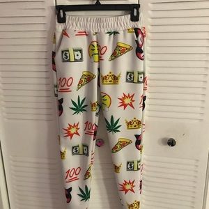 Emoji women sweat pants