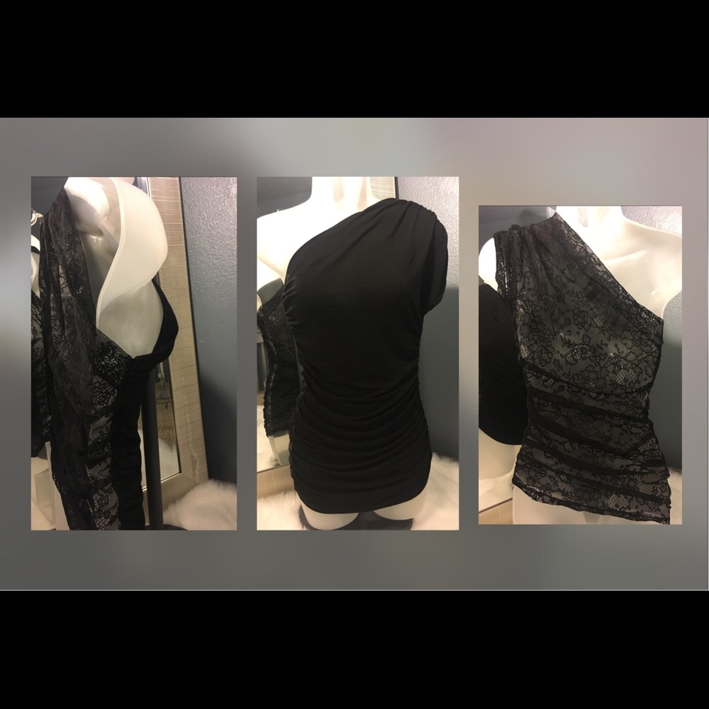Back Lace Bebe Top