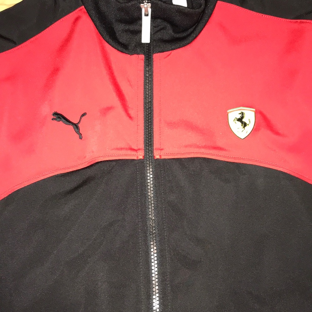 Ferrari x Puma zip jacket (READ DESCRIPTION
