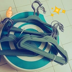 Infant/ toddler hangers (blue)