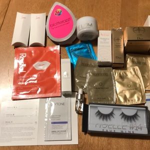 Cosmetics sample sizes