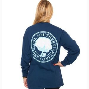 Navy Southern Shirt Long Sleeve Tee