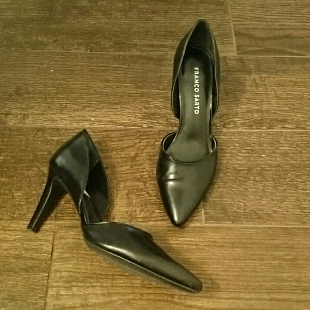 Franco Sarto L-Arrow Black heel
