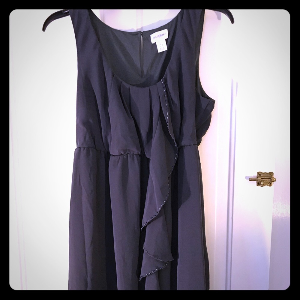 Motherhood Maternity Holiday Dress L