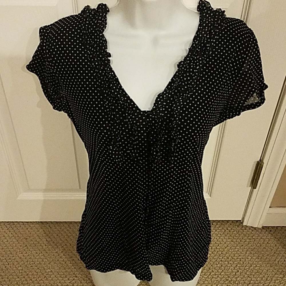 New York & Company misses Top blouse large L