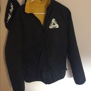 Palace reverse thinsulate full zip puffy jacket