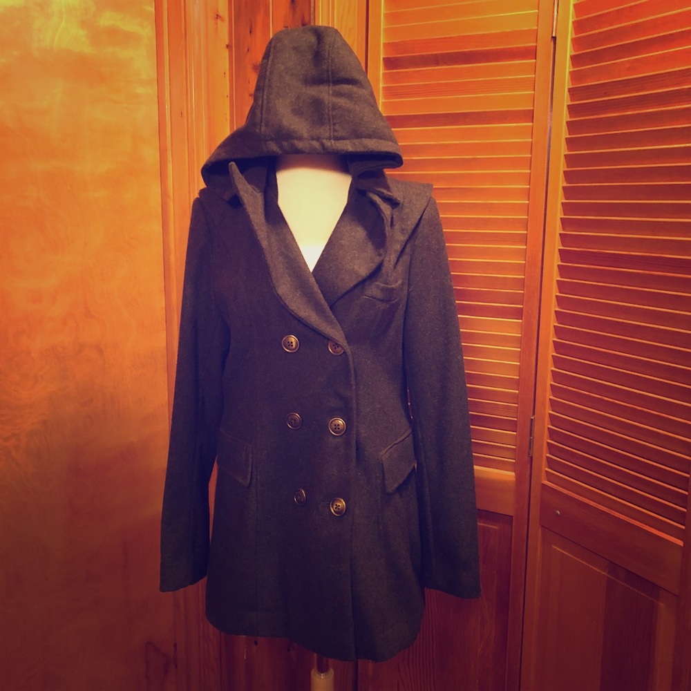 Dark green coat