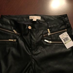 Michael Kors lather pants