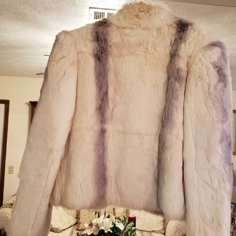 Pure rabbit fur COAT