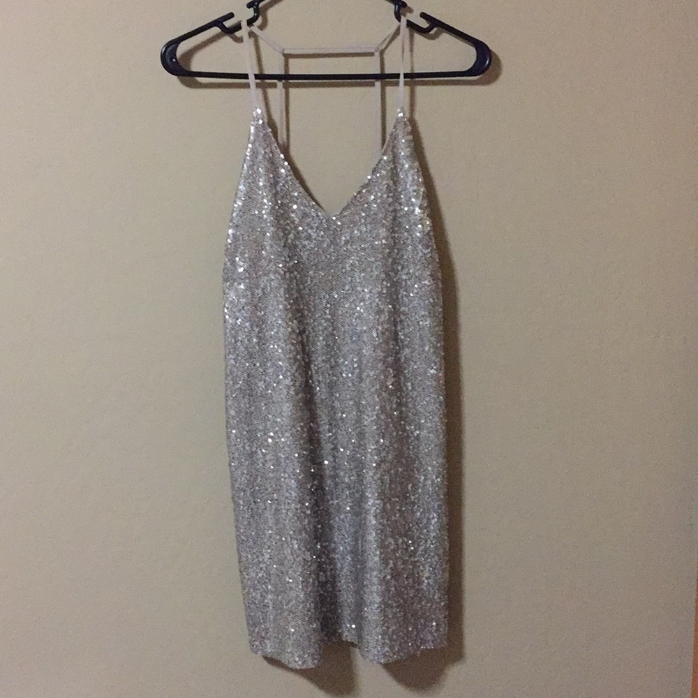 Dainty Hooligan sequin dress