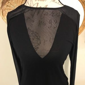 Mesh black top