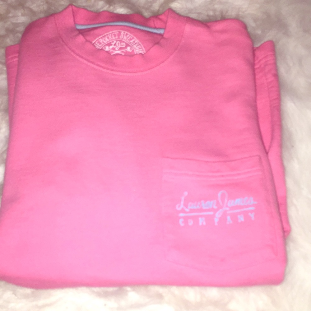 Lauren James pink pullover