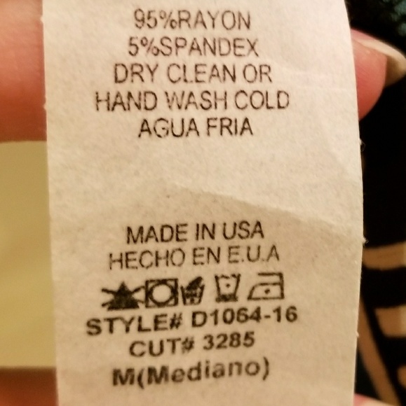 NWT VOLL multi-color geometrical-shapes dress - Picture 5 of 6