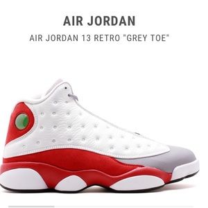 AIR JORDAN 13 RETRO "GREY TOE"