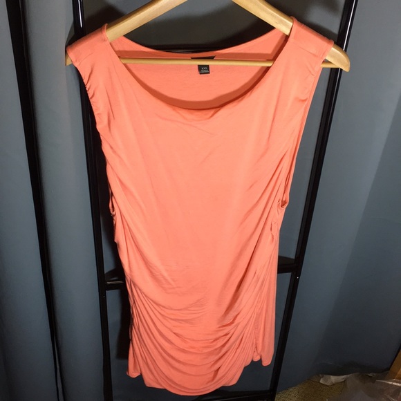 Ann Taylor Tops - Long salmon colored tank Ann Taylor XXL