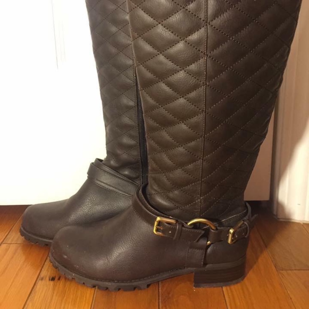 BCBG Quilted Boots
