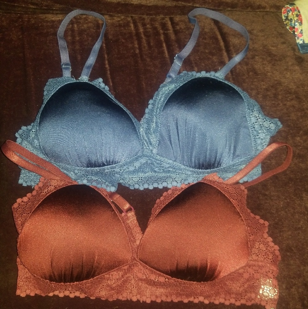 Bundle of NWOT Lightly Padded Aerie Bralettes