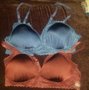Bundle of NWOT Lightly Padded Aerie Bralettes