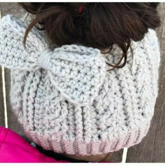 Messy Bun Hat - Picture 2 of 2