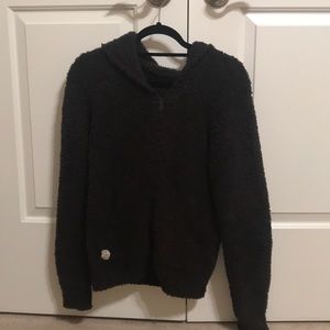 Barefoot dreams cozy zip up sweatshirt