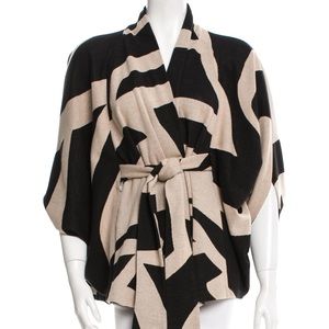 DVF Taishir poncho