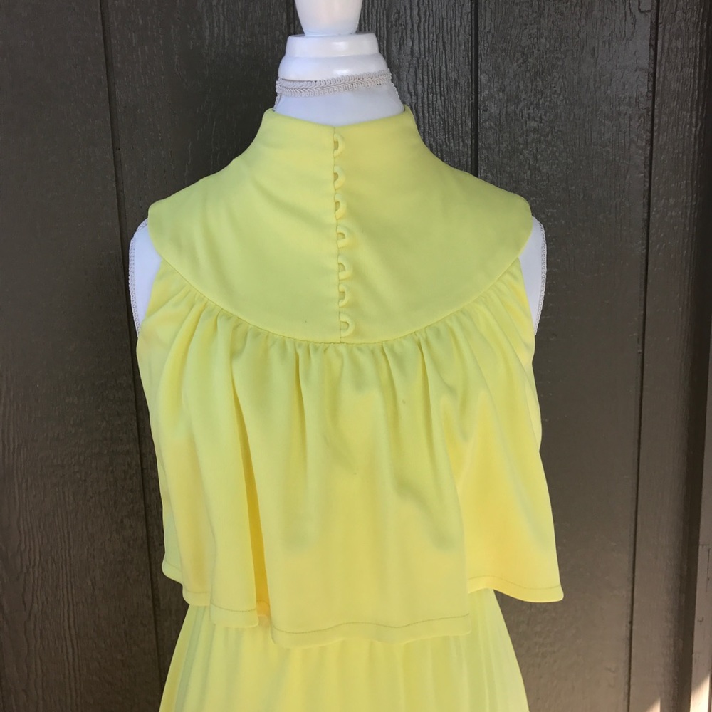 Vintage Yellow Dress