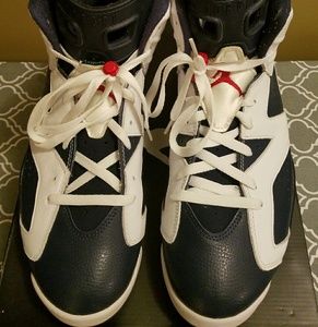 100% Authentic AIR JORDAN 6 RETRO "OLYMPIC RELEASE