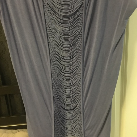 Bebe periwinkle blouse - Picture 3 of 5