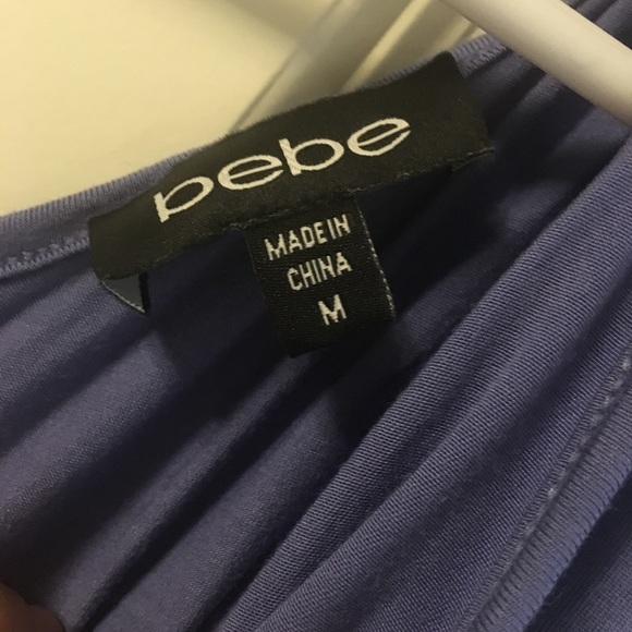 Bebe periwinkle blouse - Picture 5 of 5