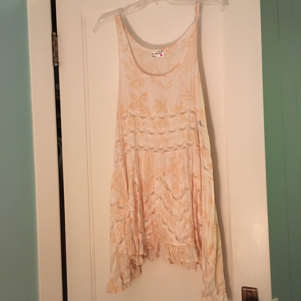 Free People trapeze slip dress, size S