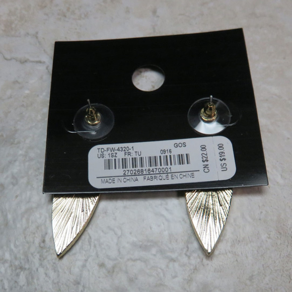 bebe gold with sparkle crystal NWT bbe13 - Picture 7 of 8