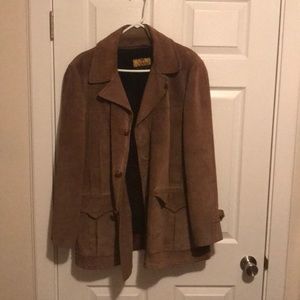 Vintage 1960’s brown leather jacket