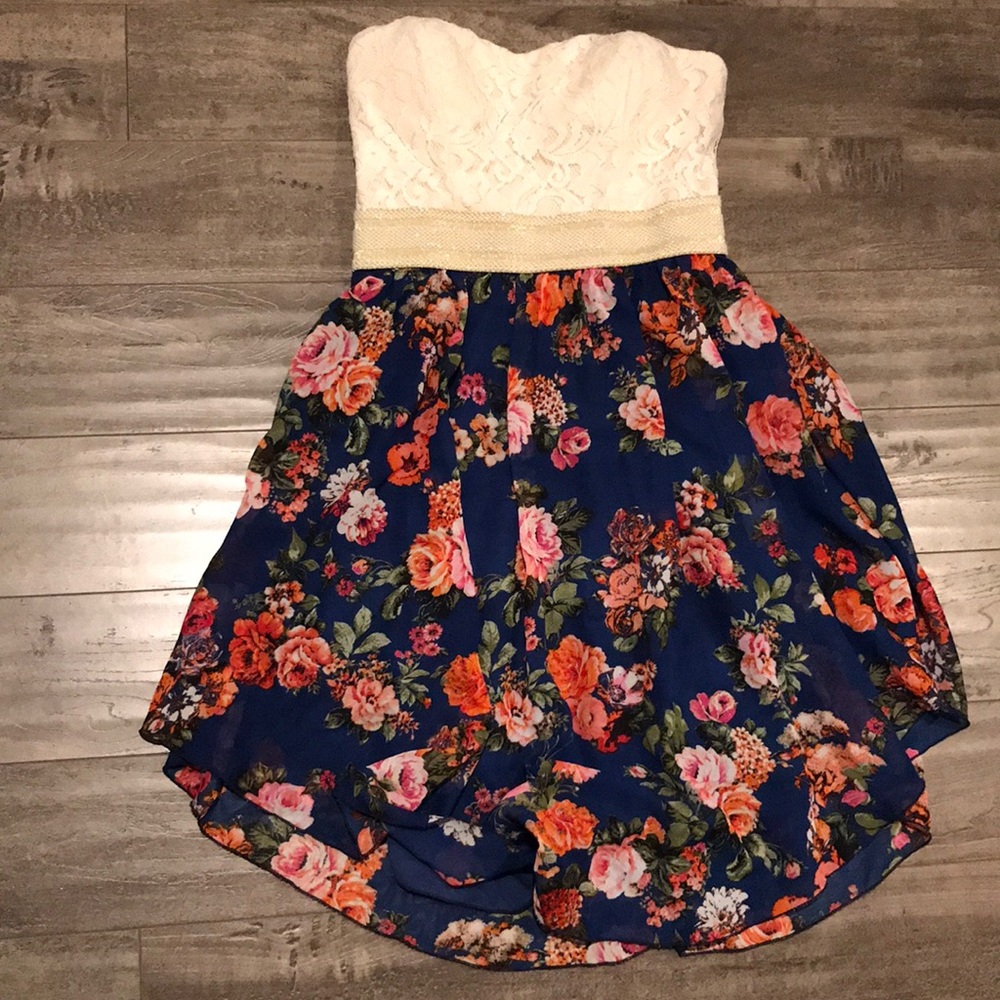 Strapless dress worn once