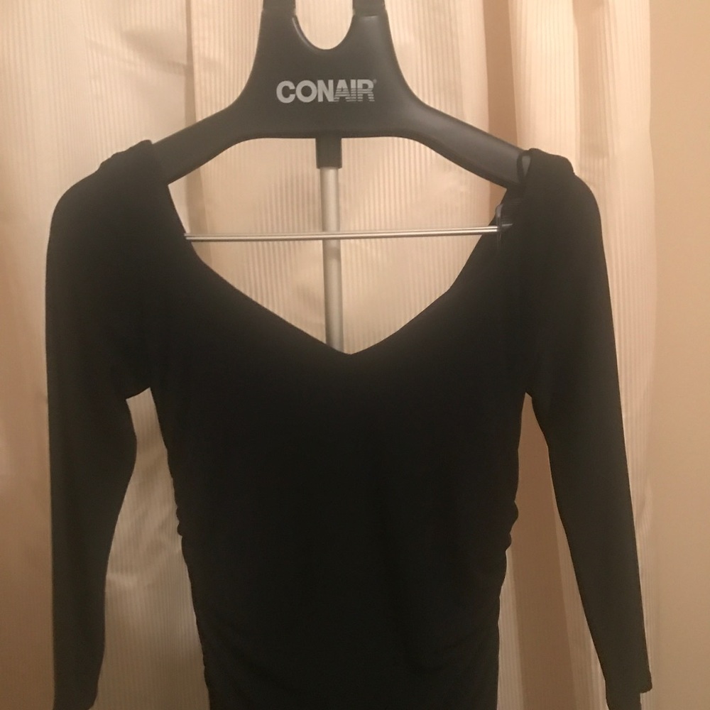 Black Jersey Dress - Picture 3 of 3