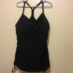 Black Racerback Lululemon Tank
