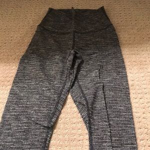 Knit grey Lululemon leggings