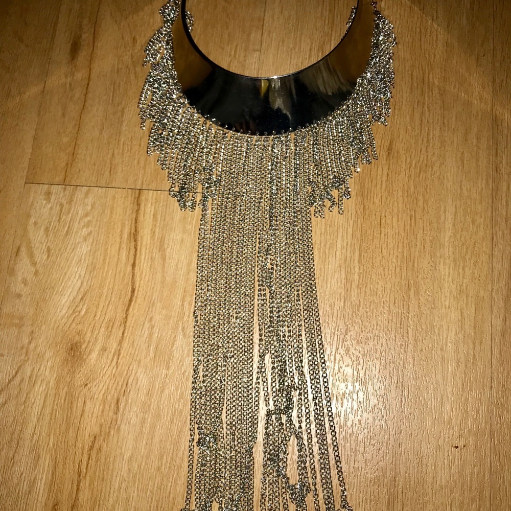 Silver plated chocker with shingles ‼️Wowzer‼️